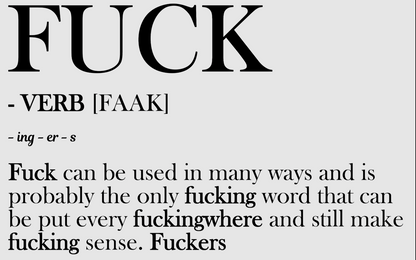 Fuck - Urban Arteezi
