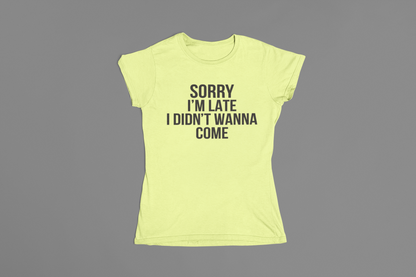 Sorry I'm Late - Urban Arteezi